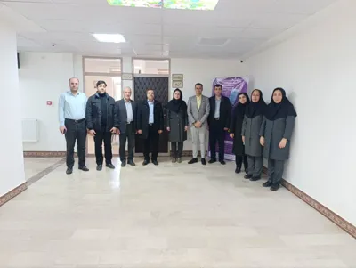حضور ارزیابان سازمان غذا و دارو در مدیریت غذا و دارو مراغه